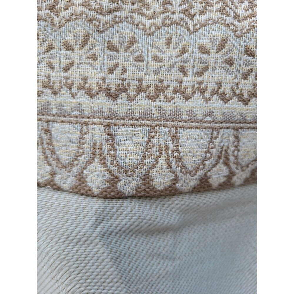 J. Queen NY 1 European 26 Square  Pillow Cover Boho Floor Green Tan Tapestry